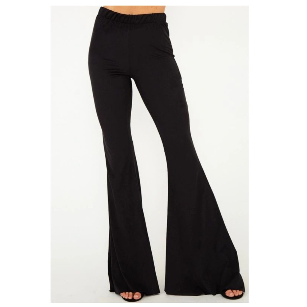 “TENNESSEE” Baby Suede Bell Bottom Flares - Picture 3 of 11